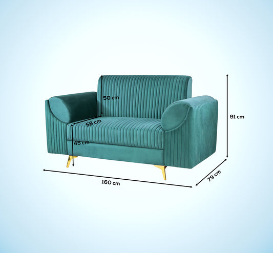 Insopack Sofa Signature 2 Seater (Teal)