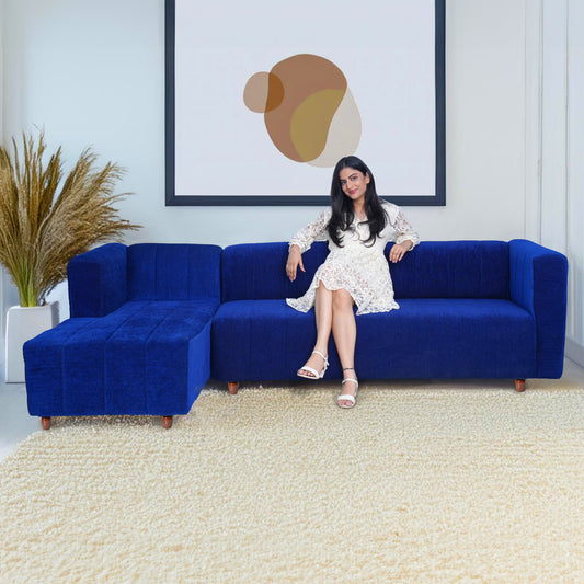 Insopack Sofa Victor 6 Seater LHC (Blue)