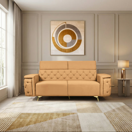 Insopack Sofa Aura 3 Seater Sofa (Beige)