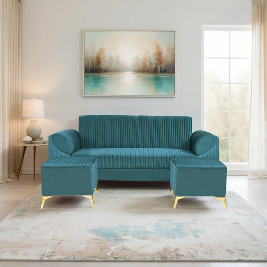 Insopack Sofa Signature 5 Seater Ottoman (Teal)