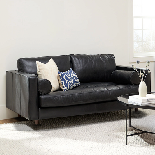 Insopack Sofa Luxe 2 Seater (Black)