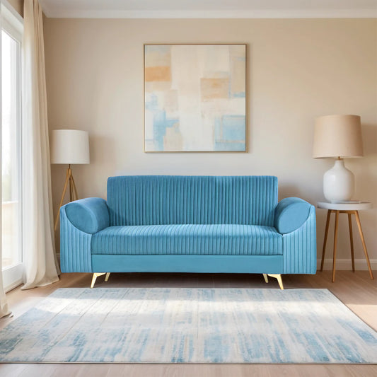 Insopack Sofa Signature 3 Seater (Sky Blue)