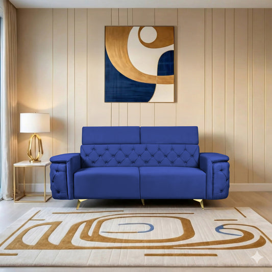 Insopack Sofa Aura 3 Seater (Blue)
