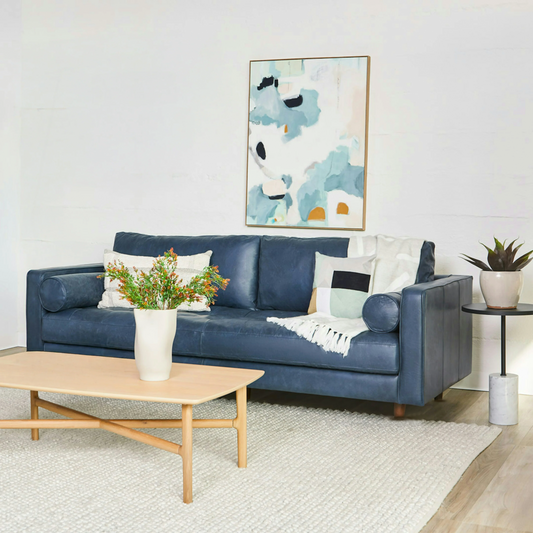 Insopack Sofa Luxe 3 Seater (Blue)