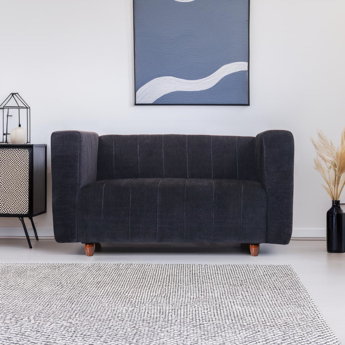 Insopack Sofa Victor 2 Seater (Black)