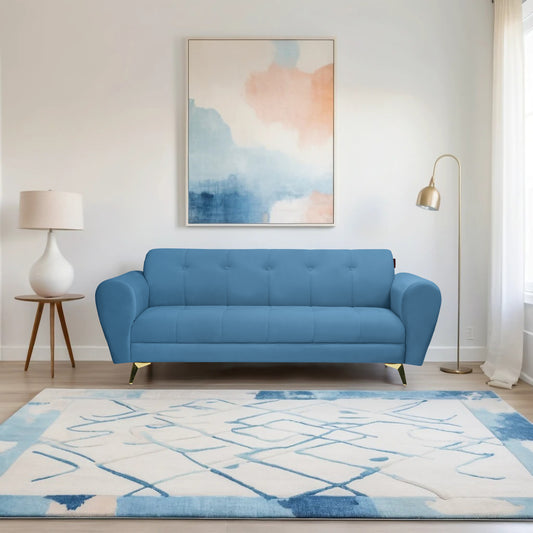 Insopack Sofa Crown Icon 3 Seater (Sky Blue)