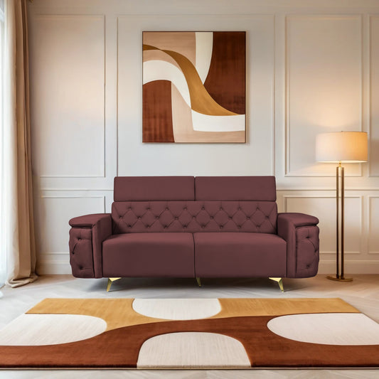 Insopack Sofa Aura 3 Seater (Brown)