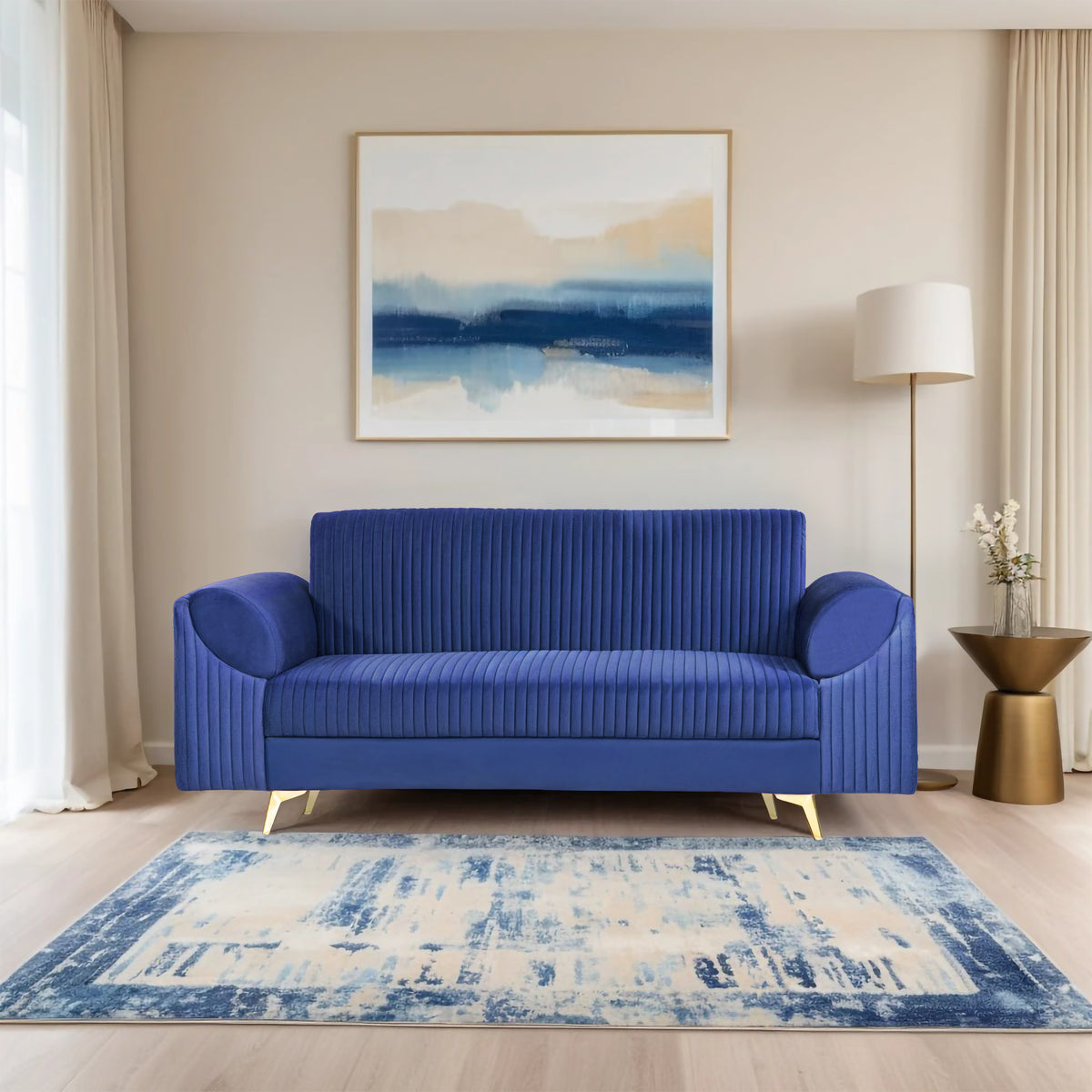 Insopack Sofa Signature 3 Seater (Blue)