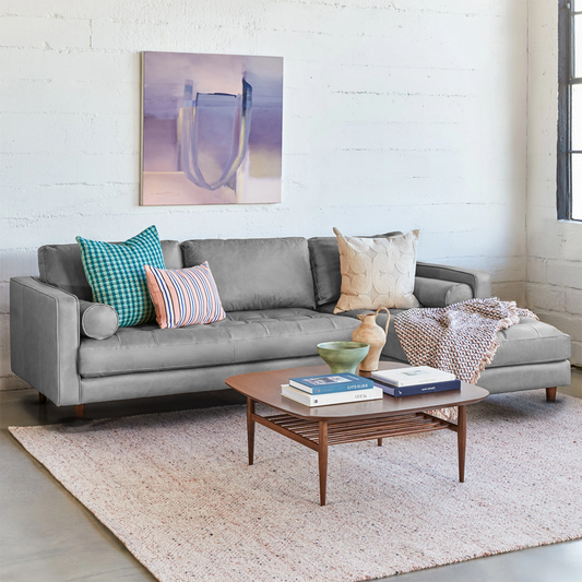 Insopack Sofa Luxe 6 Seater RHC (Grey)