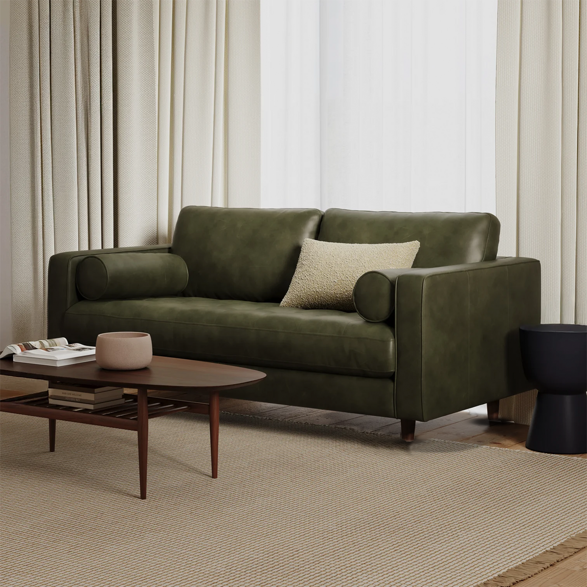 Insopack Sofa Luxe 2 Seater (Green)