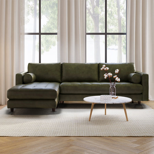 Insopack Sofa Luxe 6 Seater LHC (Green)