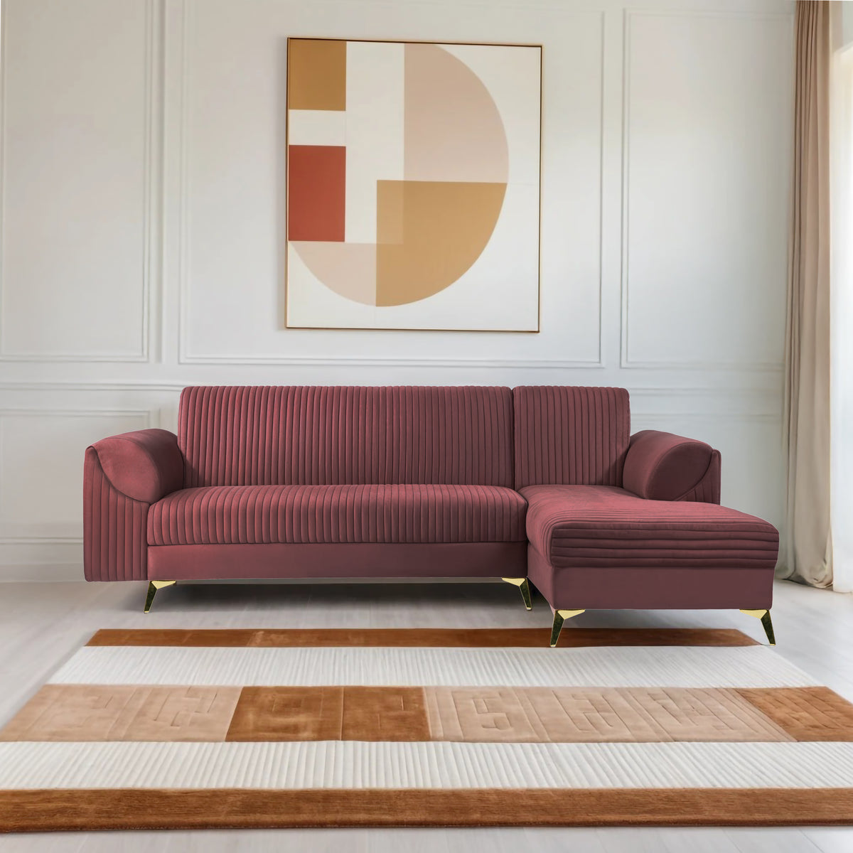 Insopack Sofa Signature 6 Seater RHC (Brown)