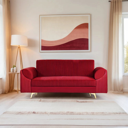 Insopack Sofa Signature 3 Seater (Maroon)