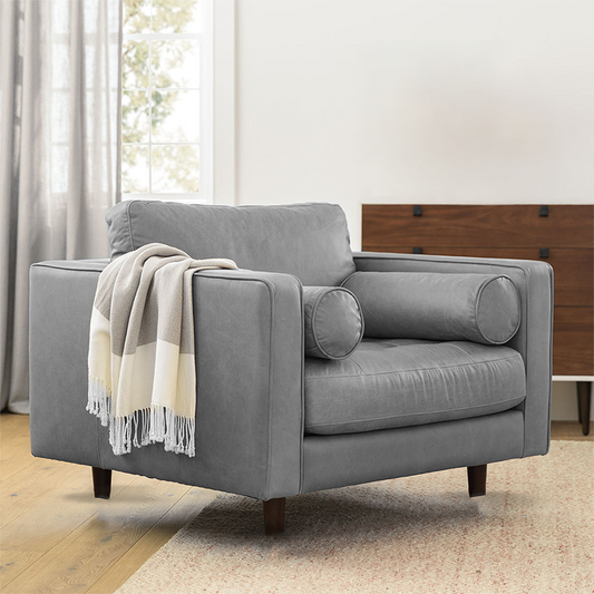 Insopack Sofa Luxe 1 Seater (Grey)
