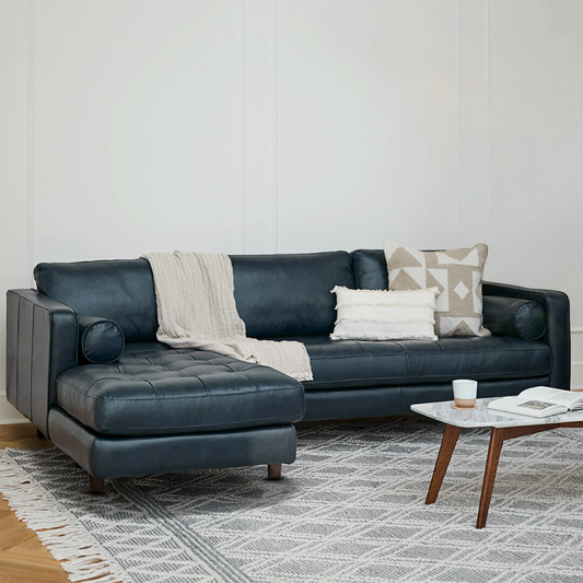 Insopack Sofa Luxe 6 Seater LHC (Blue)