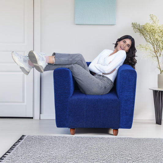 Insopack Sofa Victor 1 Seater (Blue)
