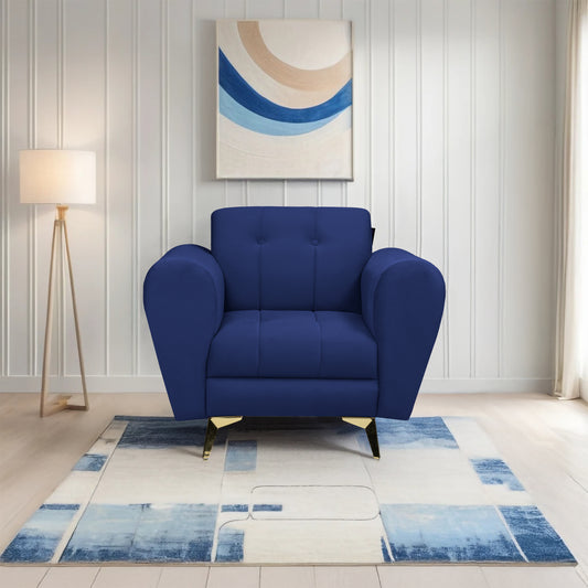 Insopack Sofa Crown Icon 1 Seater (Blue)