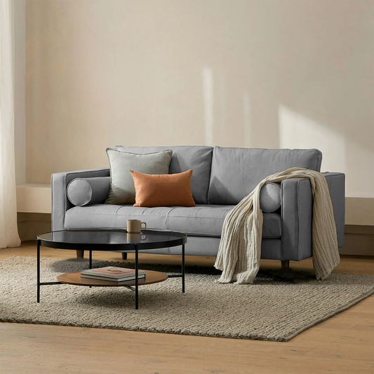 Insopack Sofa Luxe 2 Seater (Grey)