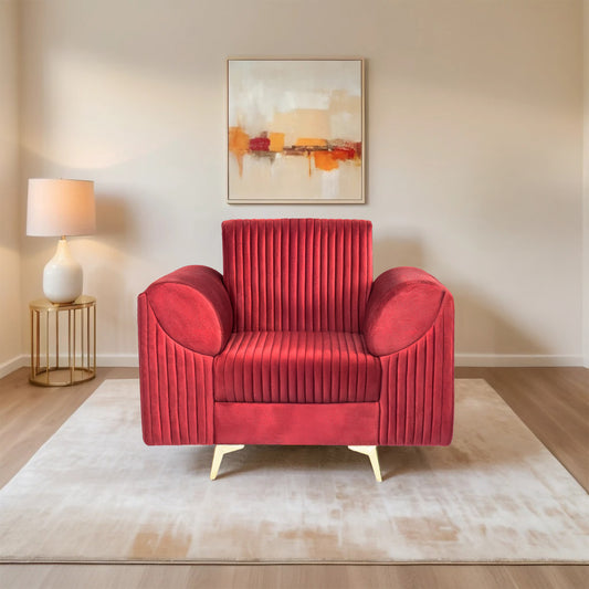 Insopack Sofa Signature 1 Seater (Maroon)