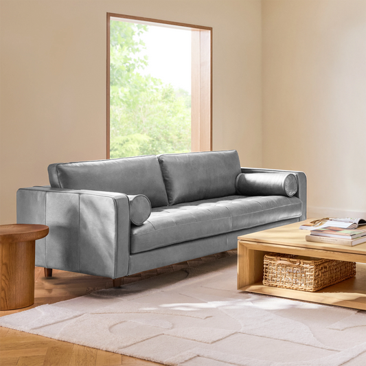 Insopack Sofa Luxe 3 Seater (Grey)