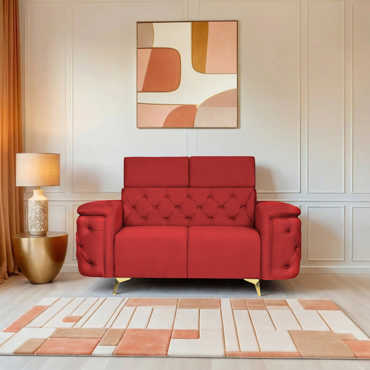 Insopack Sofa Aura 2 Seater (Maroon)