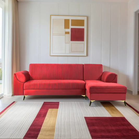Insopack Sofa Signature 6 Seater RHC (Maroon)