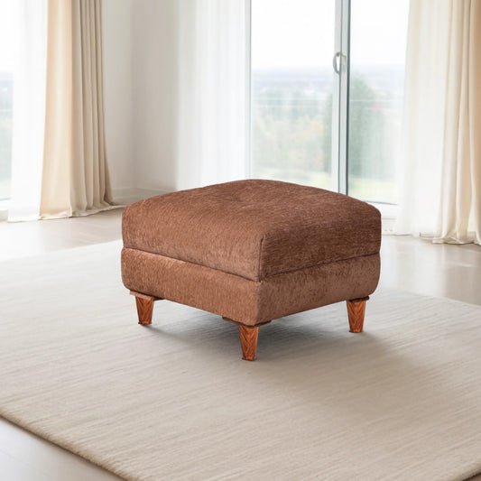 Insopack Ottoman Stool Crown 1 Seater (Beige)