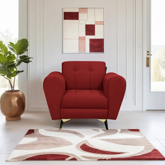 Insopack Sofa Crown Icon 1 Seater (Maroon)