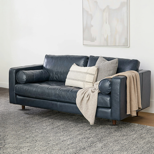 Insopack Sofa Luxe 2 Seater (Oxford Blue)