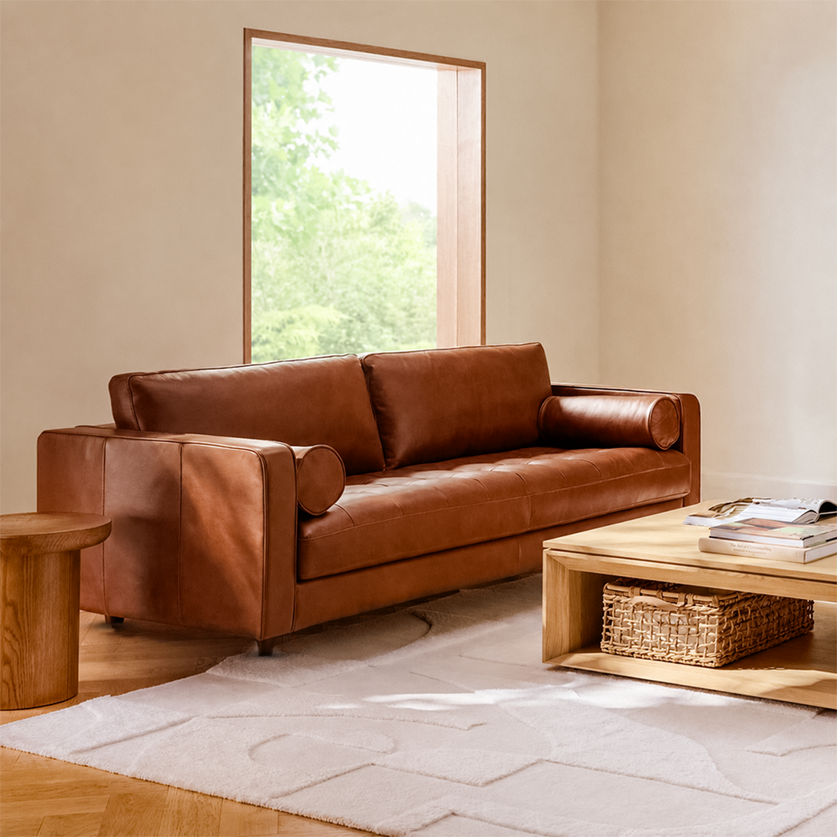 Insopack Sofa Luxe 3 Seater (Taos Brown)