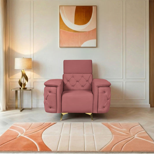 Insopack Sofa Aura 1 Seater (Peach)