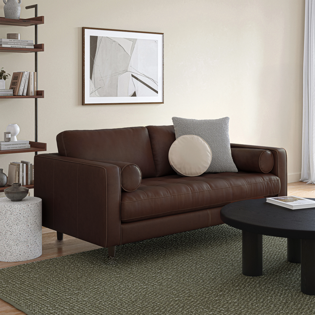 Insopack Sofa Luxe 2 Seater (Taos Brown)