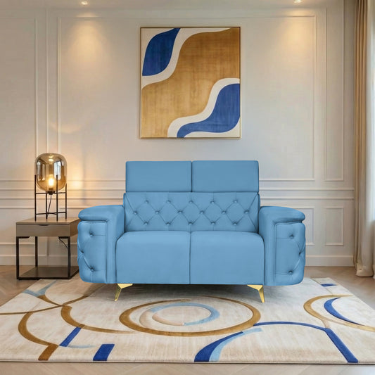 Insopack Sofa Aura 2 Seater (Sky Blue)