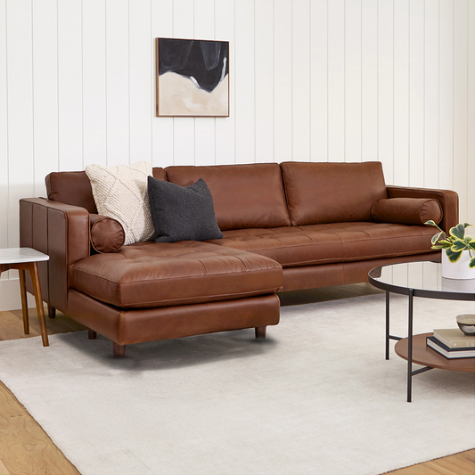 Insopack Sofa Luxe 6 Seater LHC (Taos Brown)