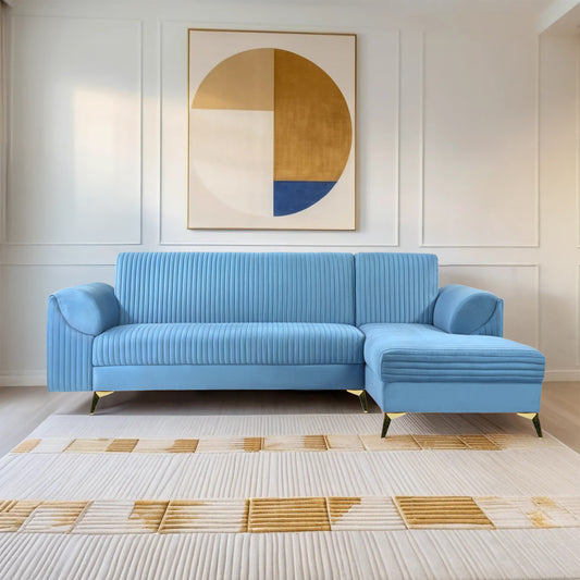 Insopack Sofa Signature 6 Seater RHC (Sky Blue)