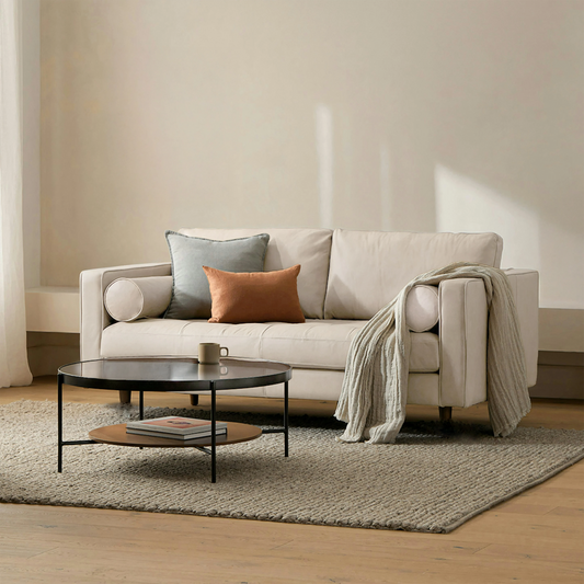 Insopack Sofa Luxe 2 Seater (Beige)