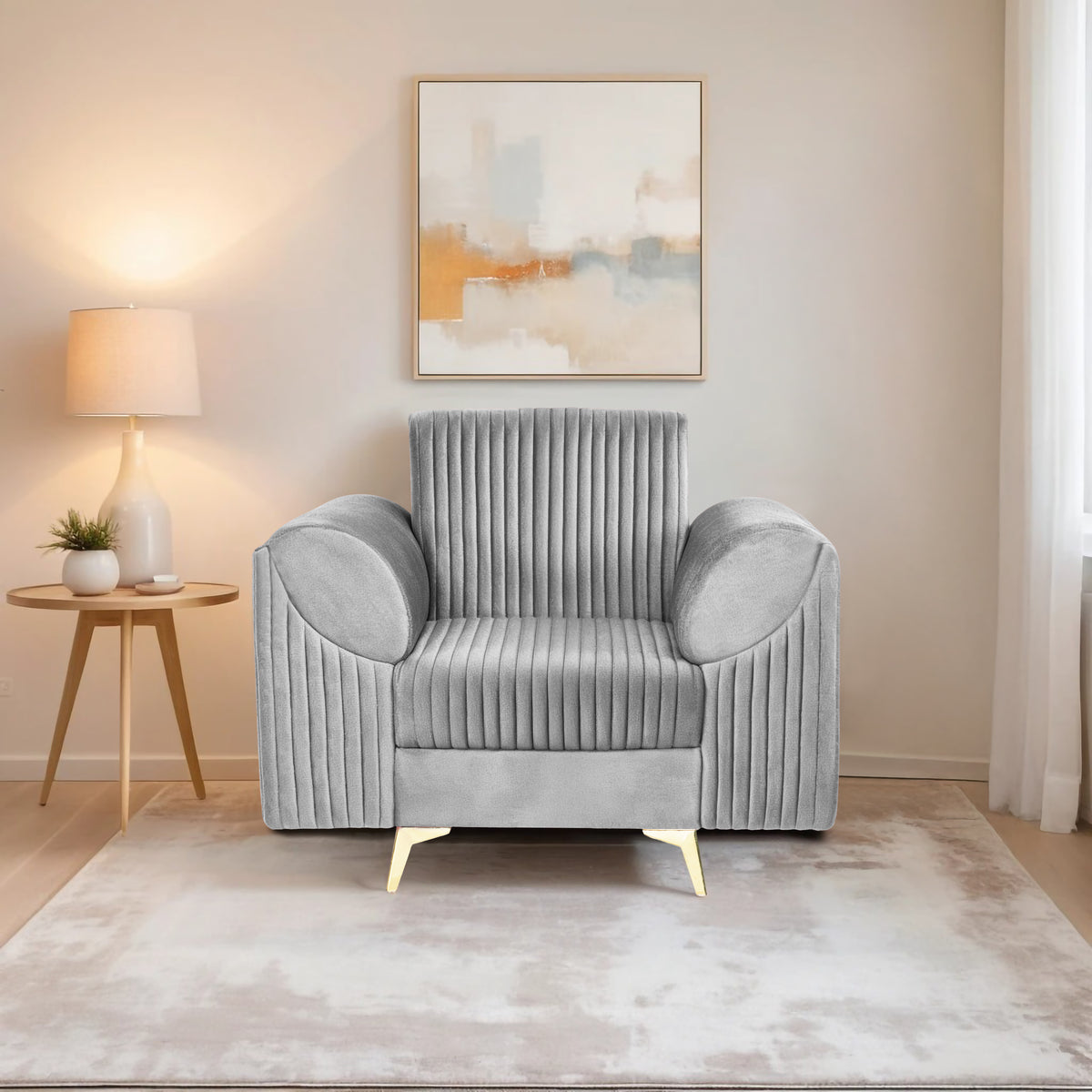 Insopack Sofa Signature 1 Seater (Grey)