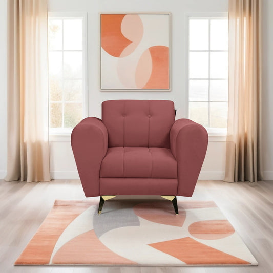 Insopack Sofa Crown Icon 1 Seater (Peach)