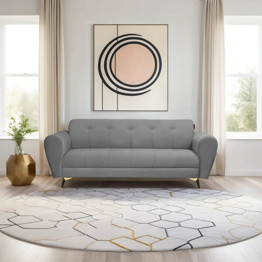Insopack Sofa Crown Icon 3 Seater (Grey)