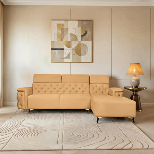Insopack Sofa Aura 6 Seater RHC (Beige)