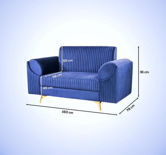 Insopack Sofa Signature 2 Seater (Blue)