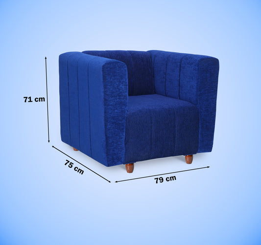Insopack Sofa Victor 1 Seater (Blue)